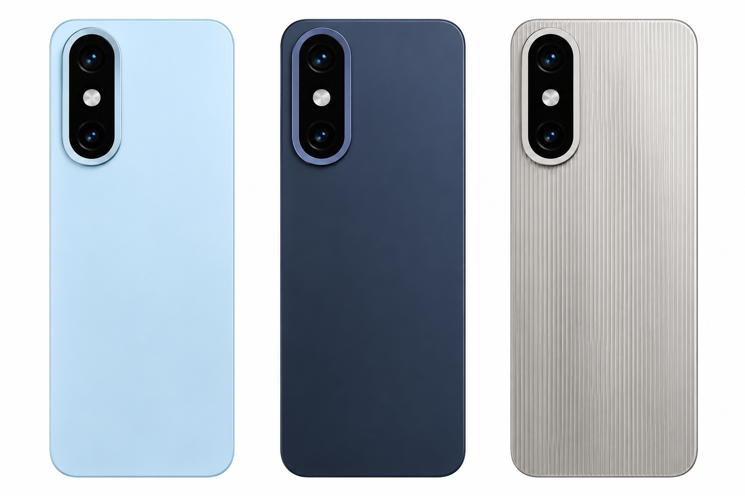 Compatible Replacement for OnePlus Nord 5 Back Panel – Blue, Black & Grey